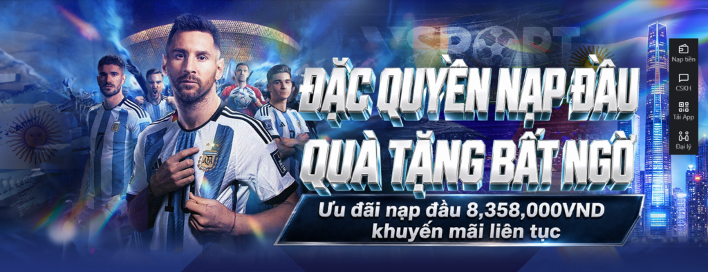 Khuyến mãi mà Vsport dành cho người chơi mới 
