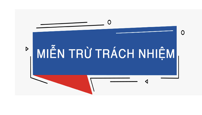 Miễn trừ trách nhiệm Vsport là nhóm các điều khoản