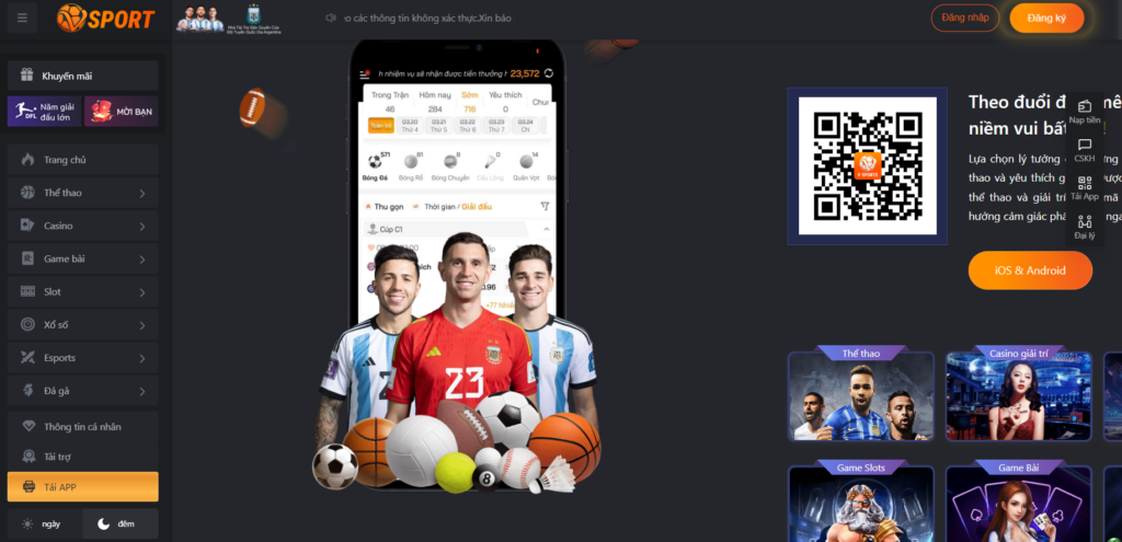 App Vsport sở hữu rất nhiều ưu điểm nổi bật